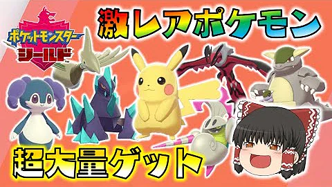ソードでレアポケモン