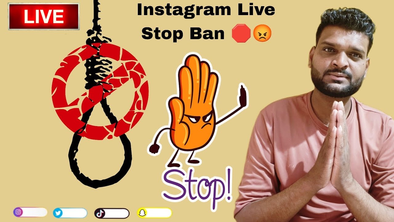 Stop 🛑 Instagram Live no please 😡🛑🙏