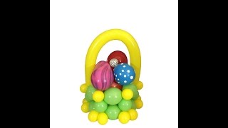 How To Make a Balloon Easter Basket