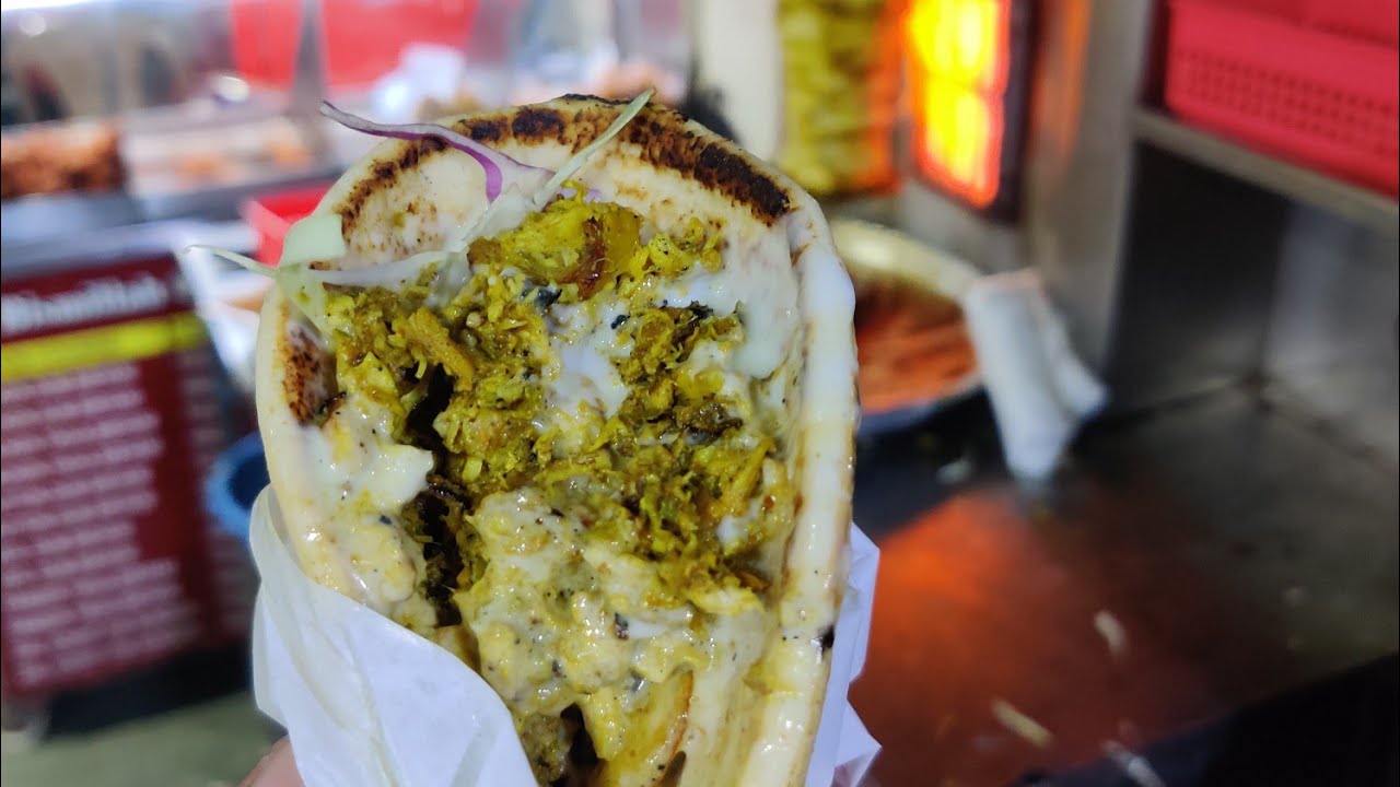 Best Chicken Shawarma in Airoli, Navi Mumbai at only Rs. 90 ️ chickenshawarma shawarma 