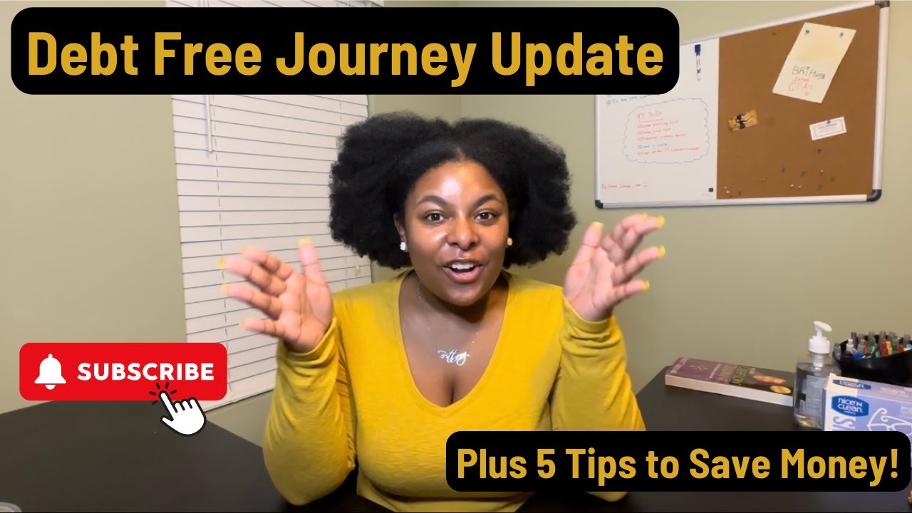Debt Free Journey Update - Down $7K & 5 Tips to Save Money!