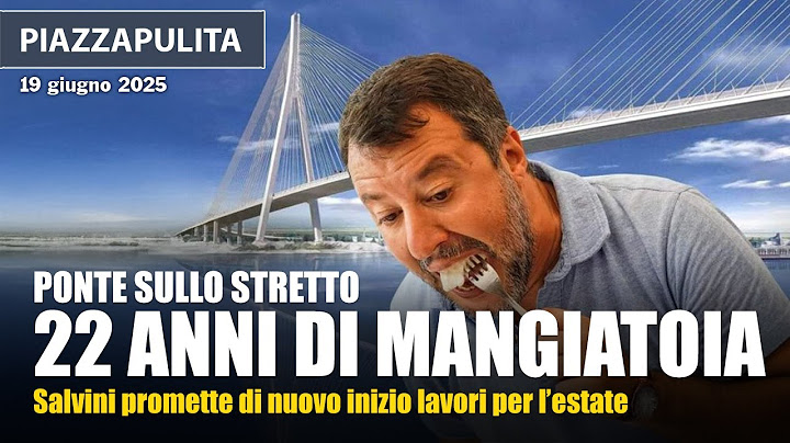 Ponte sullo Stretto, 22 anni di mangiatoia e ancora continua