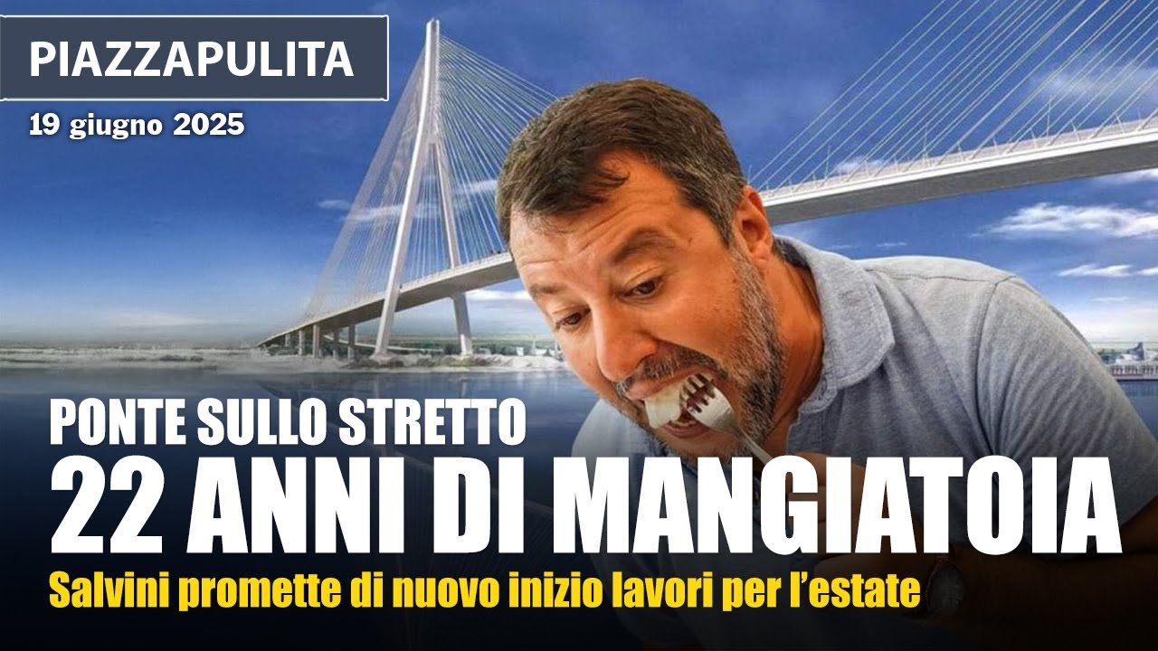Ponte sullo Stretto, 22 anni di mangiatoia e ancora continua