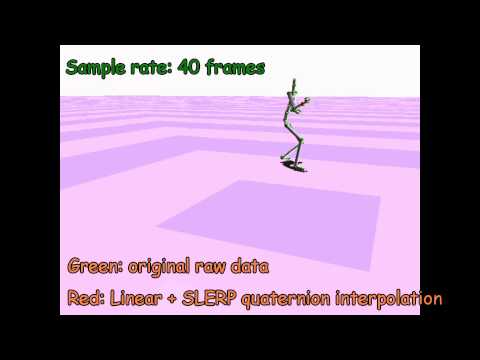 [CSCI-520]Assignment02: Motion Capture Interpolation