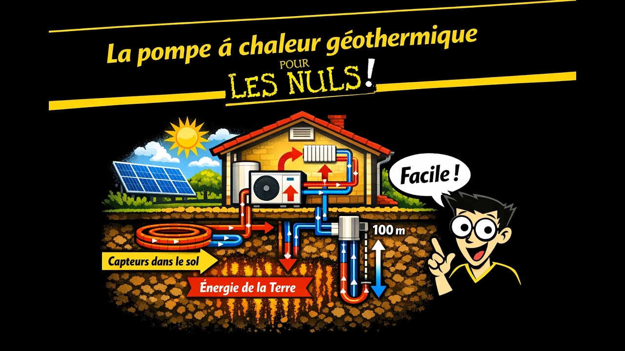 Geothermie ou Solaire ? (ok on peut aussi faire les deux)