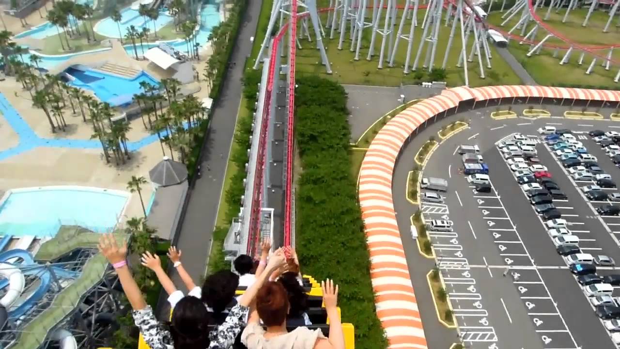 Steel Dragon 2000 スチールドラゴン2000 (ナガシマスパーランド) POV 1214 YouTube