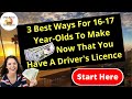 Got Your Driver&#39;s License at 16? How Driving Can Make You Money Without RIde Sharing Apps