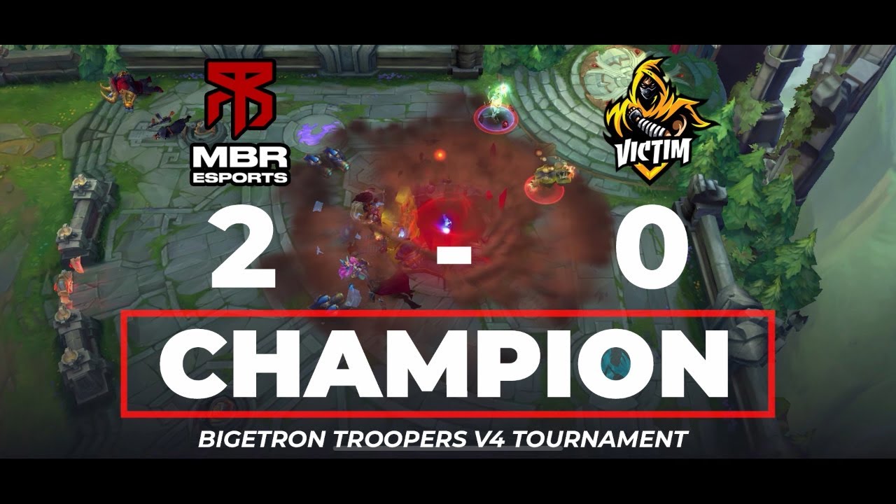 CHAMPION !!! GAME 2 MBR ESPORTS VS VICTIM ESPORTS DI FINAL BIGETRON TROOPERS V4 TOURNAMENT