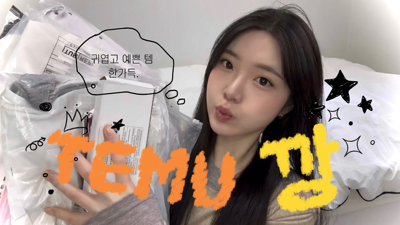 성공률 99% 테무 하울💸 전부 2만원 이하! 가을 여리핏 티셔츠부터 가방, 존예 폰케이스, 속눈썹까지 ✩˚｡⋆✦