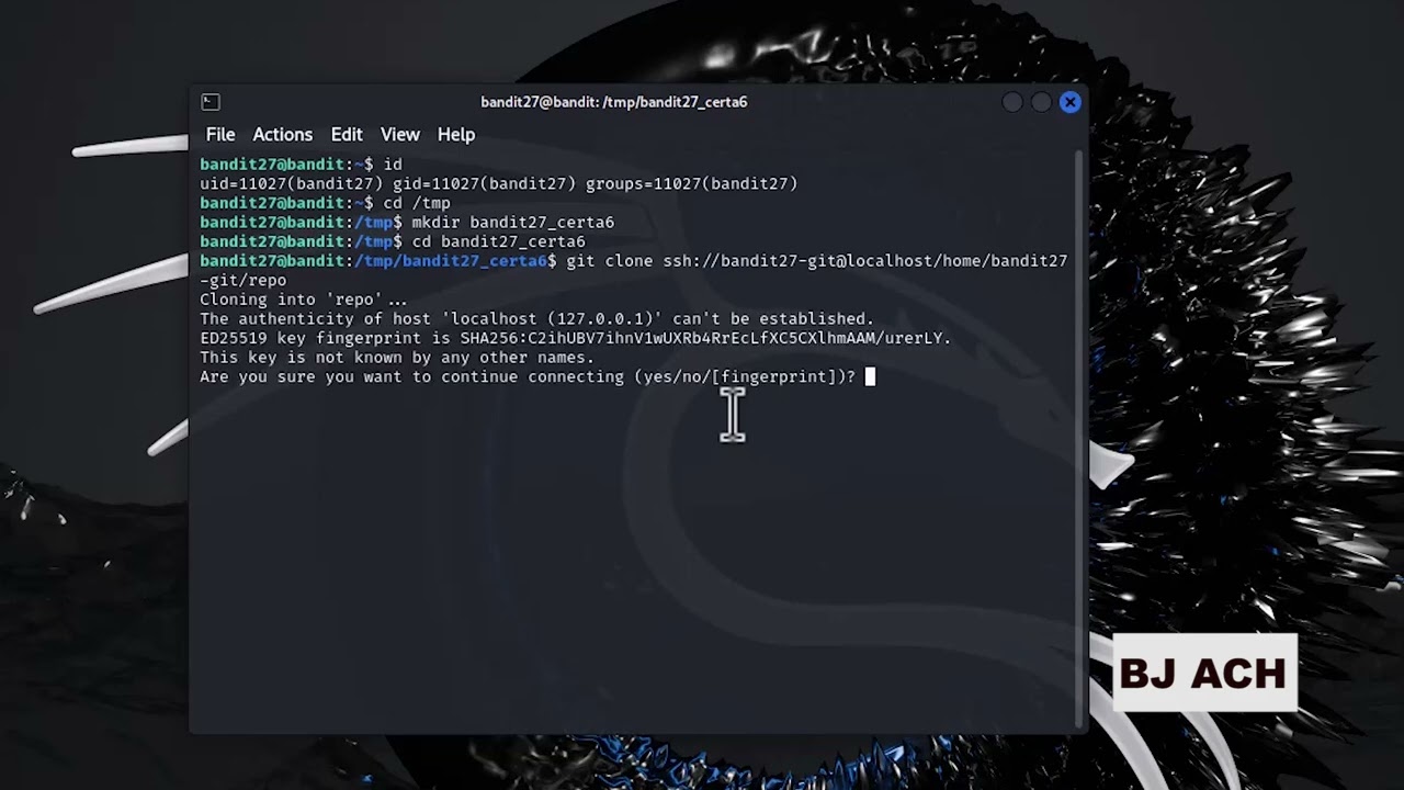 [Kali Linux] CTF Bandit : Level 27 → Level 28 [Over the wire]