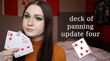 deck of panning 2022 | update four