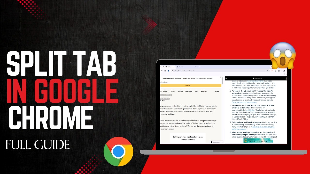 How to Use Google Chrome Split View - YouTube