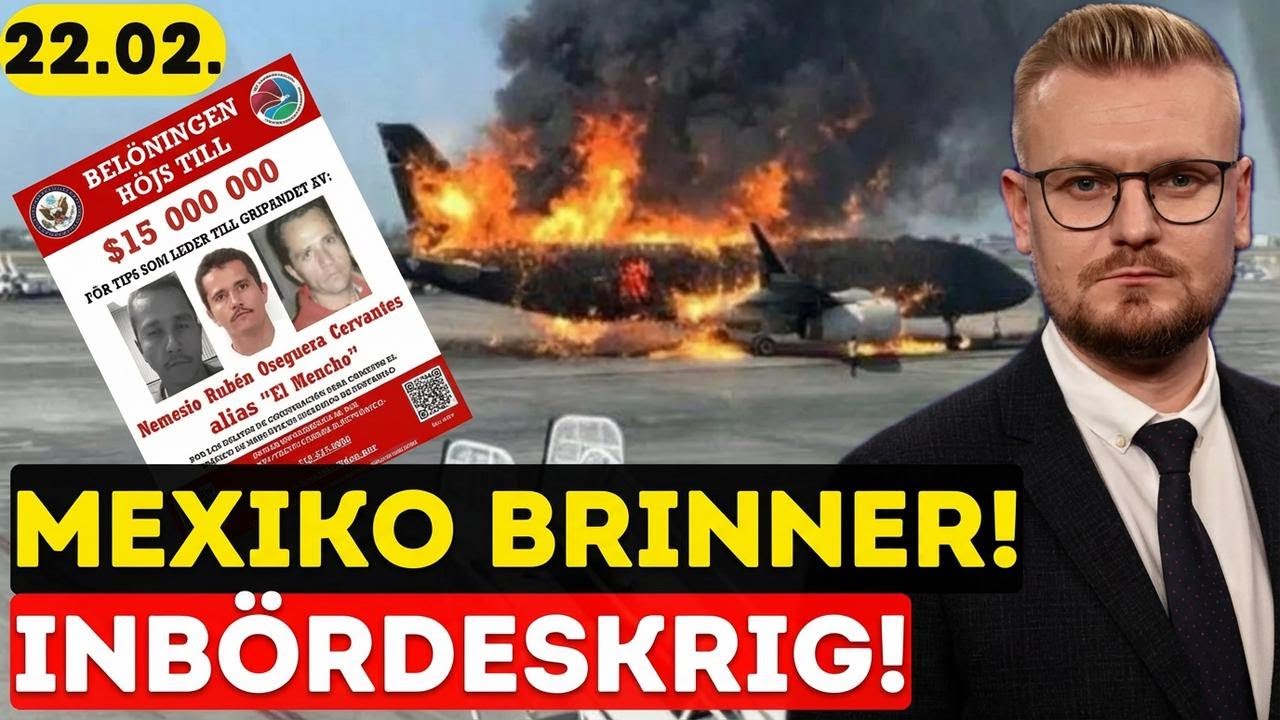 Mexiko i kaos: Trump drar igång operationen och kartelledare tas av daga