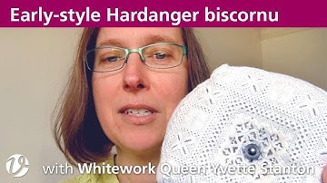 White Threads FlossTube #1 - Hardanger biscornu and Hardanger myths