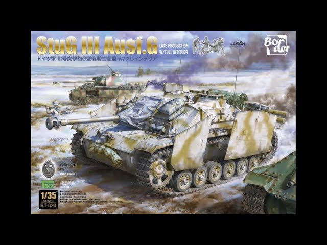 Border Models 1/35 Stug III Ausf.G with Full Interior # 020 - YouTube