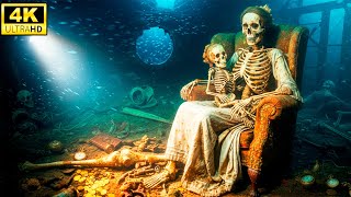 Binnen in de Titanic: een zeldzame glimp van moeder en kind (Visueel archief)