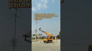 Zhuanli Aerial Work Platform (AWP) showing its reliability and quality #howo #automobile #zhuanli