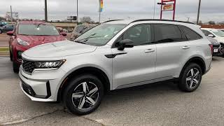 2021 KIA Sorento EX AWD in Sparkling Silver with Black