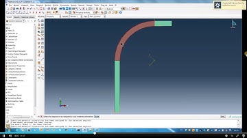 ABAQUS   Create Local Material Orientations PART 8