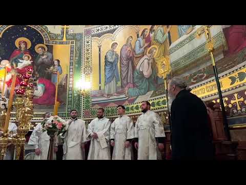 Песнопения 9-й песни Преображению Господню: Митрополит Онуфрий в Лавре