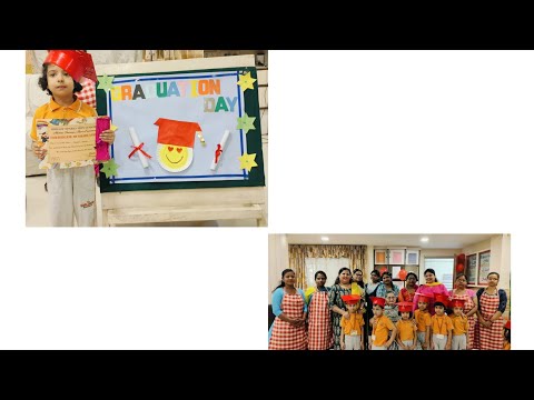 Graduation day of Bright Spark Montessori.. emotional moments..