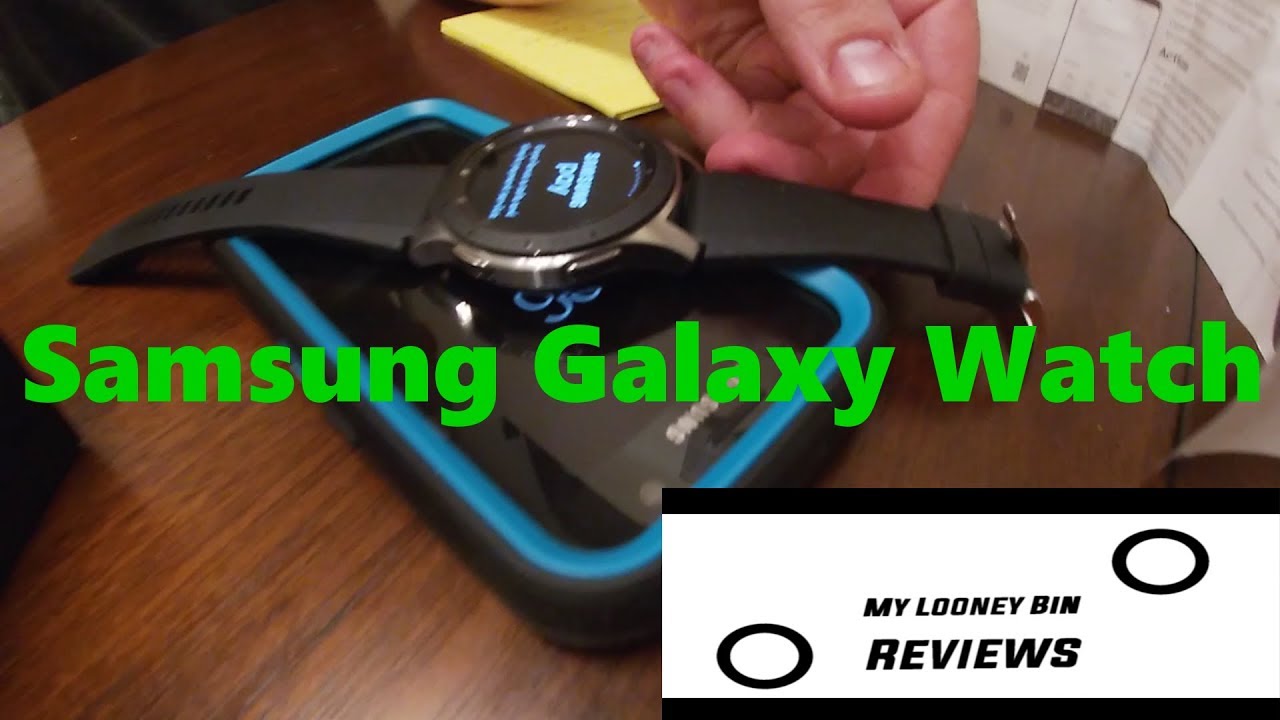Samsung Galaxy Watch - Review - How to - Unbox - YouTube