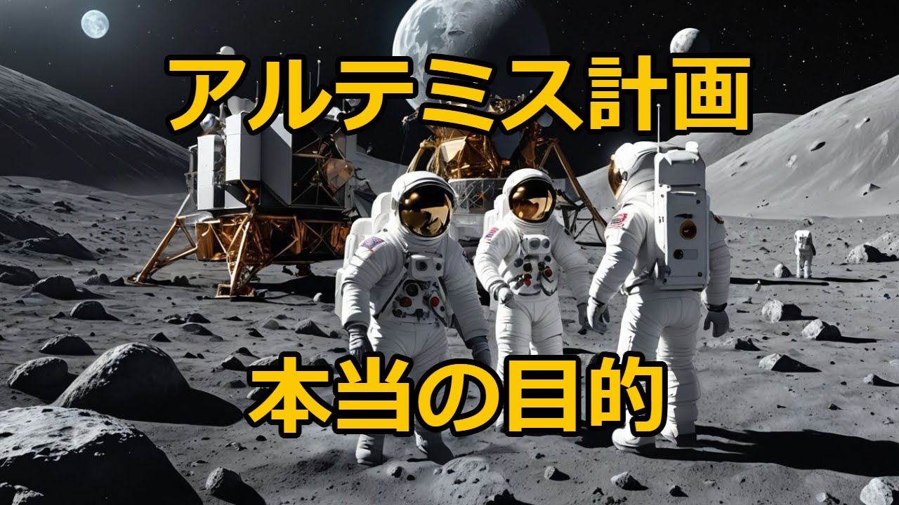 【都市伝説】】アルテミス計画の真相とは!?月面基地建設に隠された衝撃の秘密