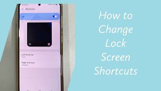 How to change lock screen shortcut on Samsung Galaxy S21, Note 20, A52, A32, A22 etc screenshot 5