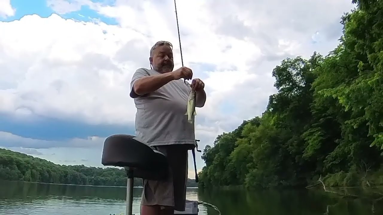 Bass Fishing Burr Oak Lake June 20 2026