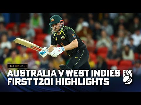 Australia vs West Indies 1st T20I Match Highlights | 05/10/22 | Fox Cricket