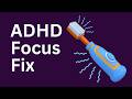 ADHD FOCUS FIX - Electric Toothbrush + Copper Noise, Can This Weird Noise Fix Focus? ADHD Study