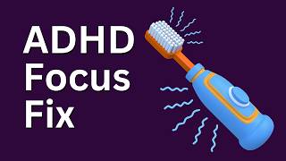 ADHD FOCUS FIX - Electric Toothbrush + Copper Noise, Can This Weird Noise Fix Focus? ADHD Study