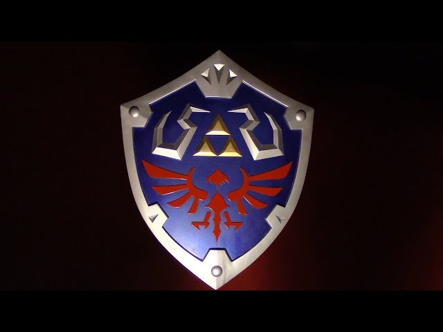 Link Shield the Legend of Zelda Cosplay Template 