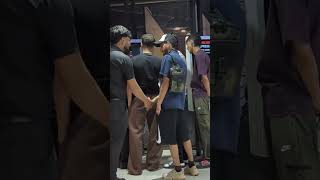 Talha Anjum at airport with Umer Anjum #ozaireditz