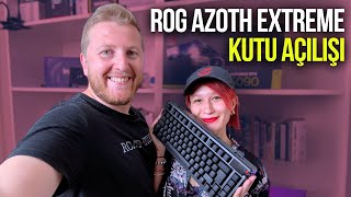 Asus Rog Azoth Extreme Kutu Açılışı