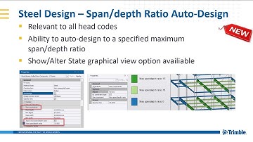 Autodesign in Tekla Structural Designer 2019i