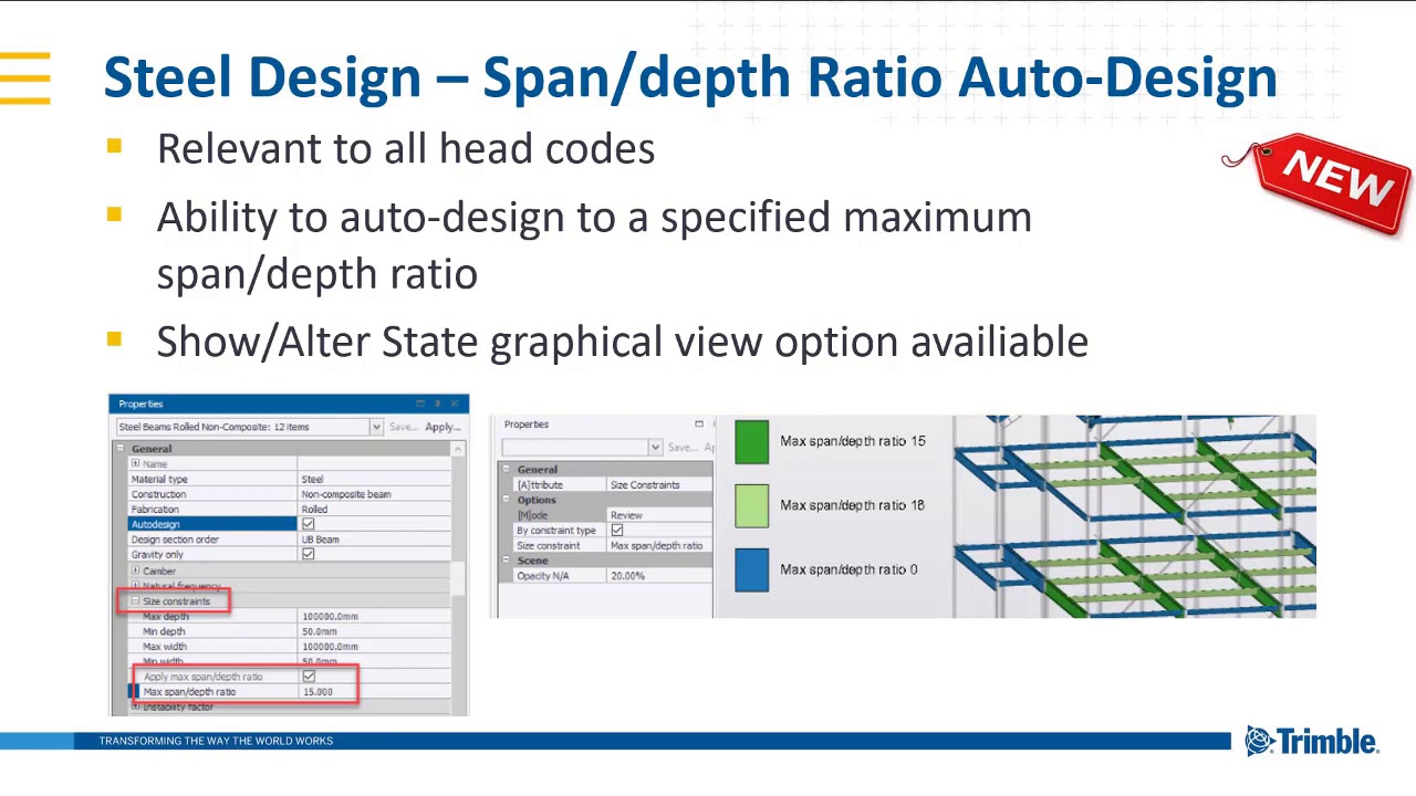 tekla structures Autodesign in Tekla Structural Designer 2019i