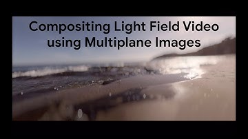 Compositing Light Field Video using Multiplane Images