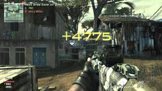 MW3 - The Brink 3 or more kills/screen flashing red