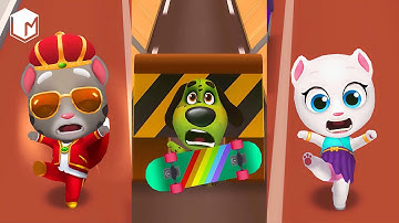 Talking Tom Gold Run - All Best Funny Fails & Falls Moments Compilation 🤩😭😵