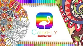 Colorfly : Coloring Games (By Free Coloring Games) - iOS/Android - Gameplay Trailer screenshot 5