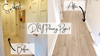 Hallway DIY | Family Weekend Project | Dingy to Beautiful