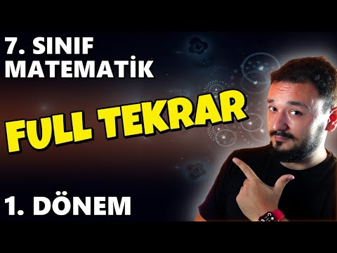 1.Dönem FULL TEKRAR | 7.Sınıf Matematik