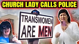 Church Lady Calls 911 Over Sign! | First Amendment | MIDWEST AUDIT