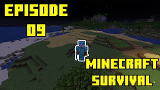 Minecraft survival episode 09 - Iron farm, diamonds and enchanting!