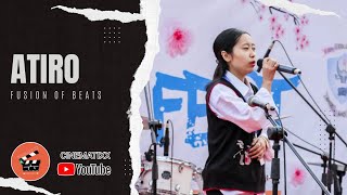 ATIRO'S FIRE PREFORMANCE  | NAGA FEMALE RAPPER  | 8TH SPRING FEST 2022 | PART 19 | DAY 1