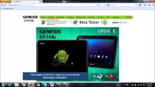 Tutorial update GT-1440 GENESIS