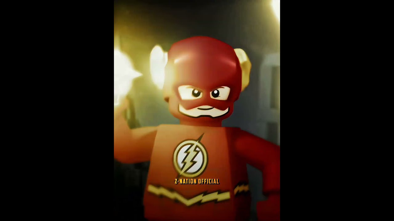 CW Flash Vs Lego Shorts Marvel Dc Theflash