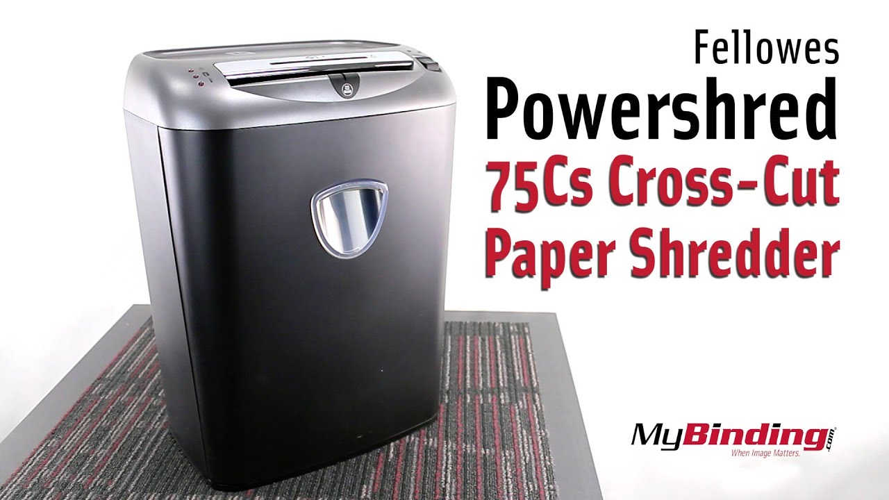 Fellowes Powershred 75Cs - shredder - 4675701 - Paper Shredders 