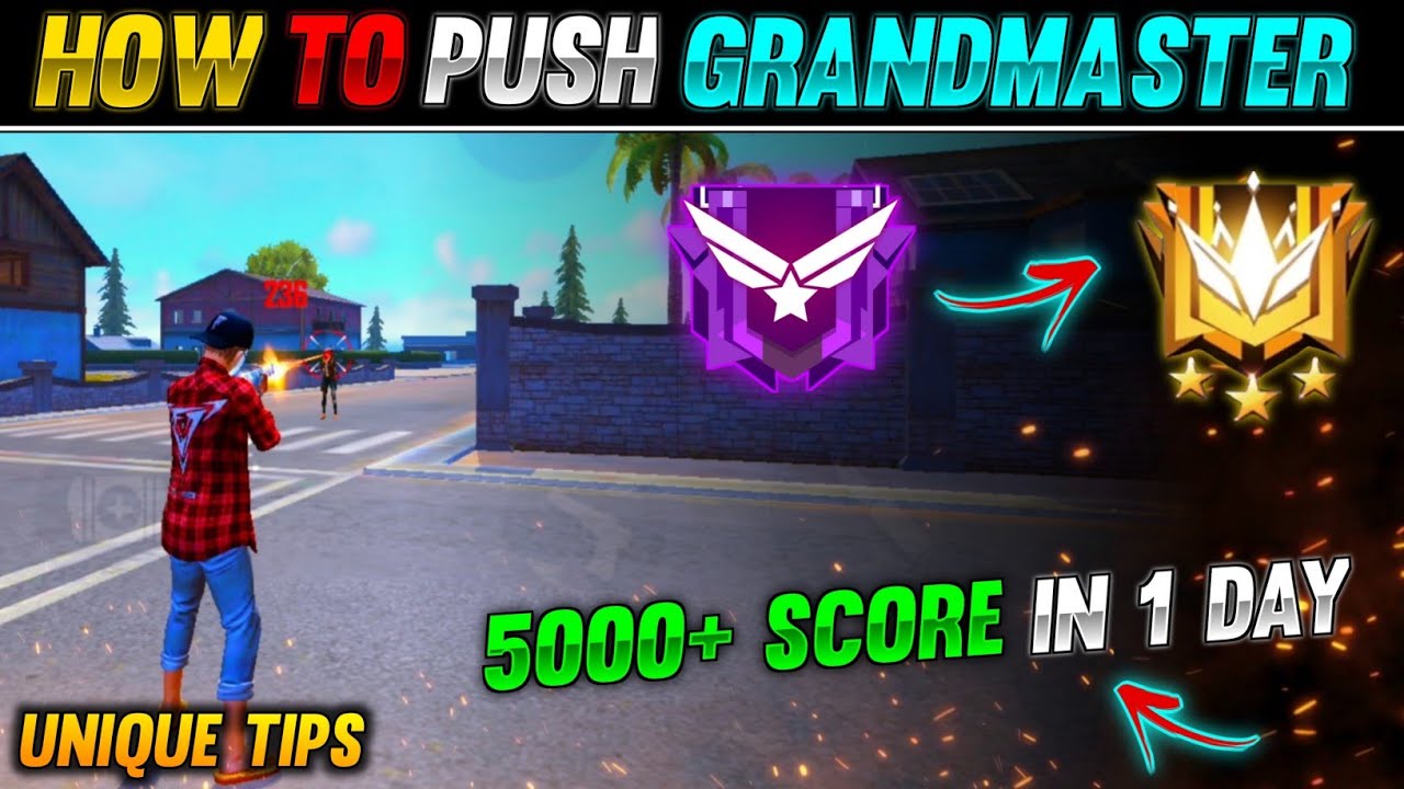 How to reach Grandmaster tier in Garena Free Fire MAX